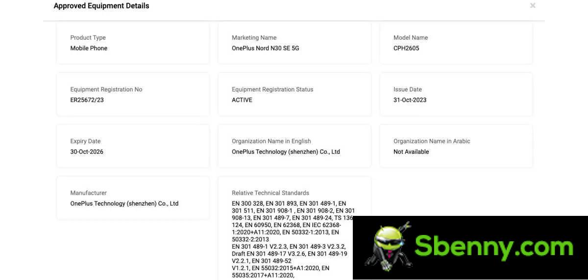 OnePlus Nord N30 SE is coming: a rebranded Nord N30, itself renamed Nord CE 3 Lite