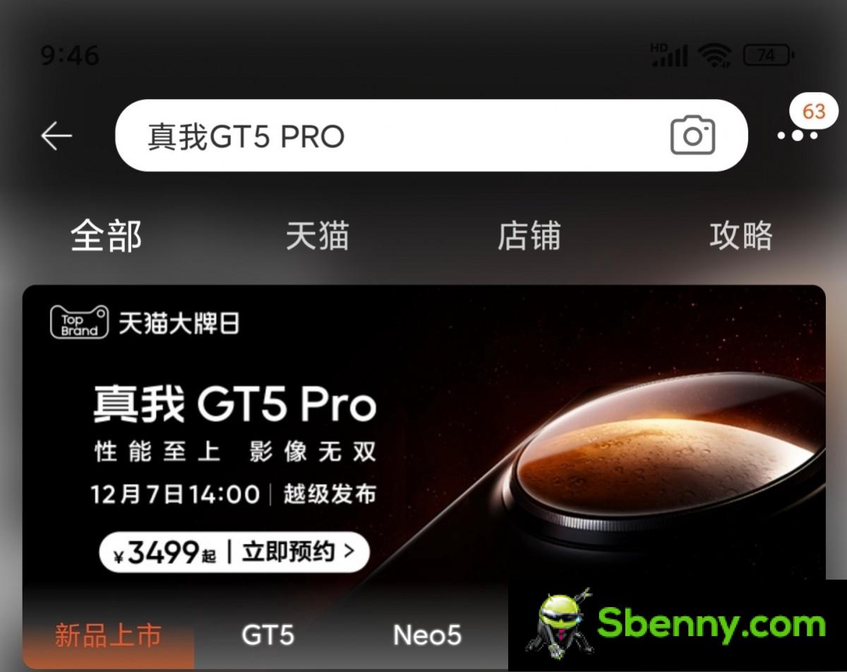 Realme GT5 Pro will offer 100W wired and 50W wireless charging for under $500