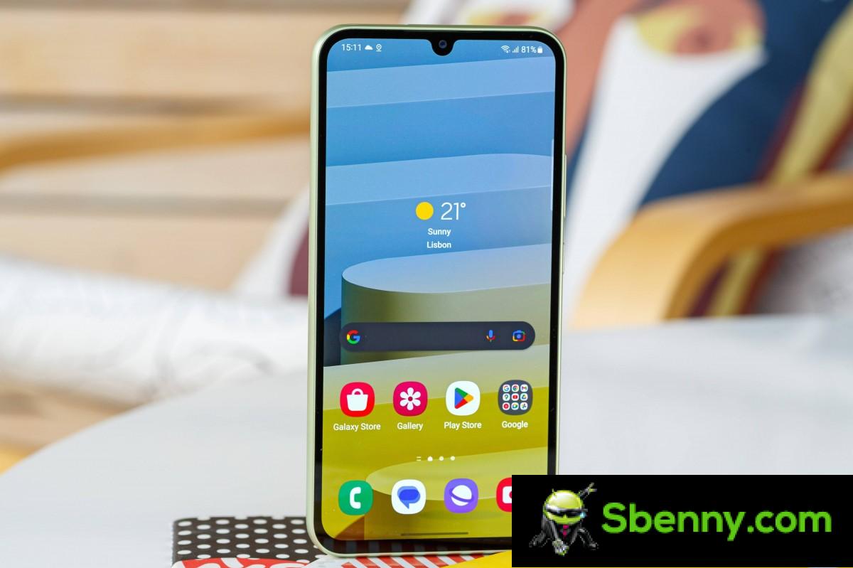Samsung Galaxy A34 is now receiving Android 14 update with One UI 6