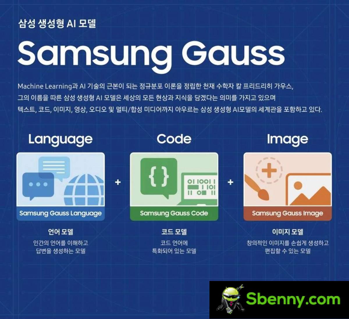 Samsung presents Gauss, its generative artificial intelligence coming to the Galaxy S24