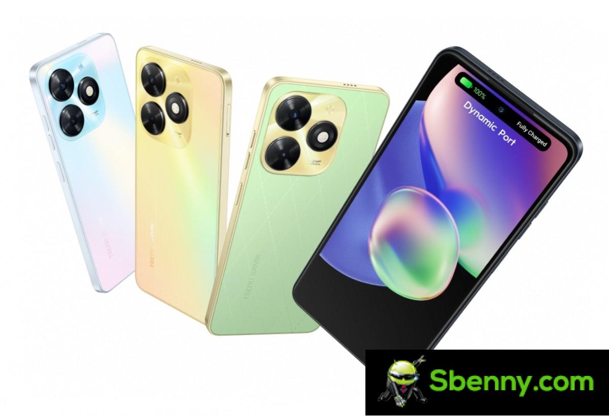Tecno Spark 20C comes with fun colors and affordable specifications