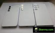 The Samsung Galaxy S24 series dummies show a familiar design