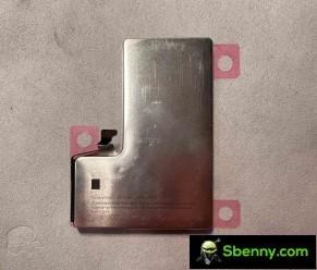 Prototype battery for iPhone 16 Pro front and back