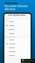 Samsung Camera Assistant features