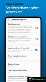 Samsung Camera Assistant features