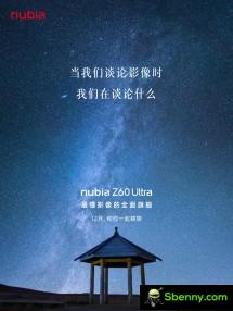 Nubia Z60 Ultra teasers