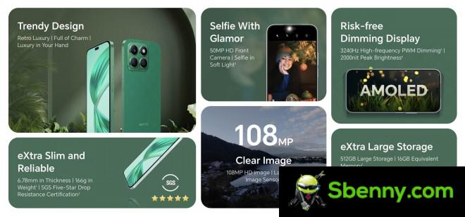 Honor X8b key specifications