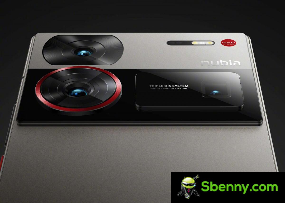 The nubia Z60 Ultra packs 18mm-35mm-85mm cameras, 6,000mAh battery and IP68