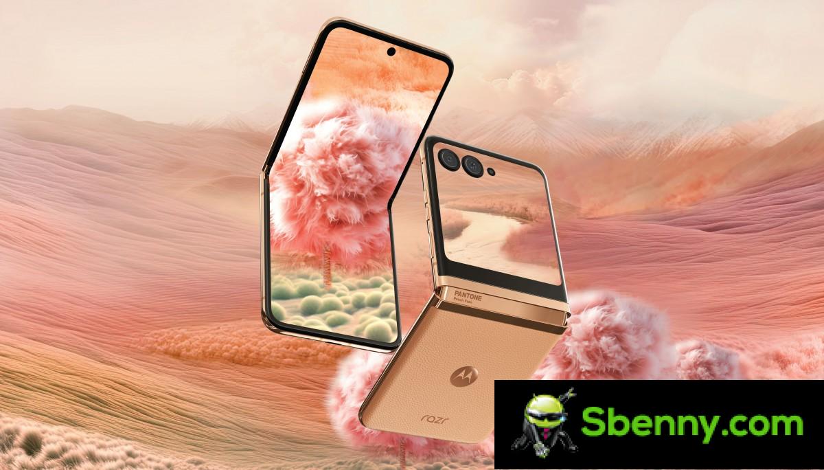 Motorola Razr 40 Ultra / Razr+ Peach Fuzz