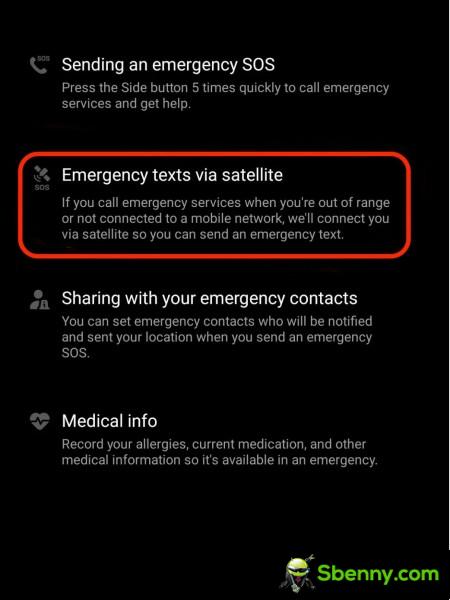 Screenshot from a Galaxy S24