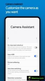 Samsung Camera Assistant features