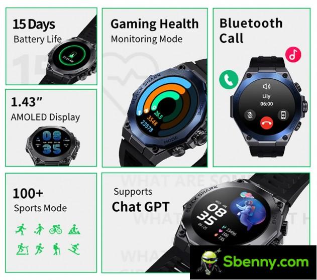 Key specifications of the Black Shark S1 Pro