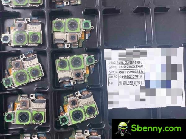 Photo of the Galaxy S24 Ultra camera module on the back