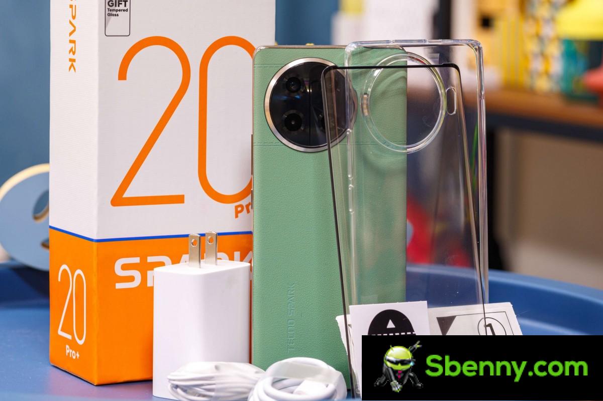 Tecno Spark 20 Pro+ on test