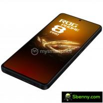 Leaked renderings of the Asus ROG Phone 8 Pro