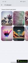 System wallpapers and themes generated by Gemini Nano artificial intelligence in real-life scenarios