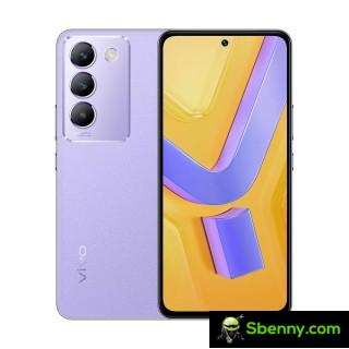 vivo Y100 5G in black onyx and purple orchid