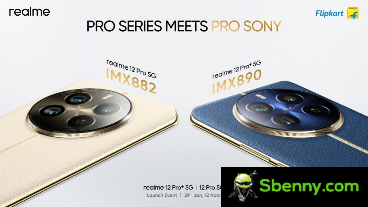 Realme 12 Pro will have a new Sony IMX882 camera sensor and Snapdragon 6 Gen 1 chipset