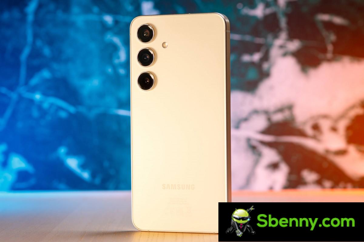 Samsung Galaxy S24 on test