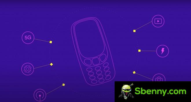 Teaser for an updated Nokia 3310 with 5G support