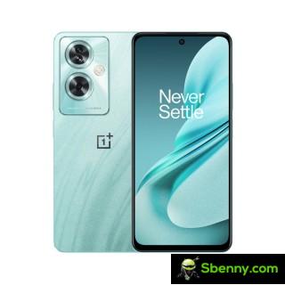 OnePlus Nord N30 SE 5G in sparkling cyan and satin black
