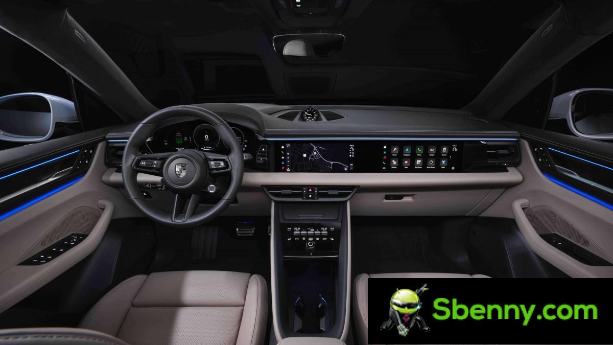 The new Porsche Macan 4 uses the Android Automotive operating system