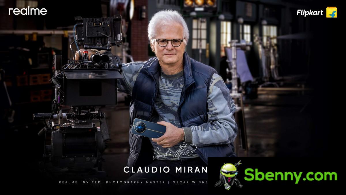 Realme collaborates with cinematographer Claudio Miranda on the 12 Pro series