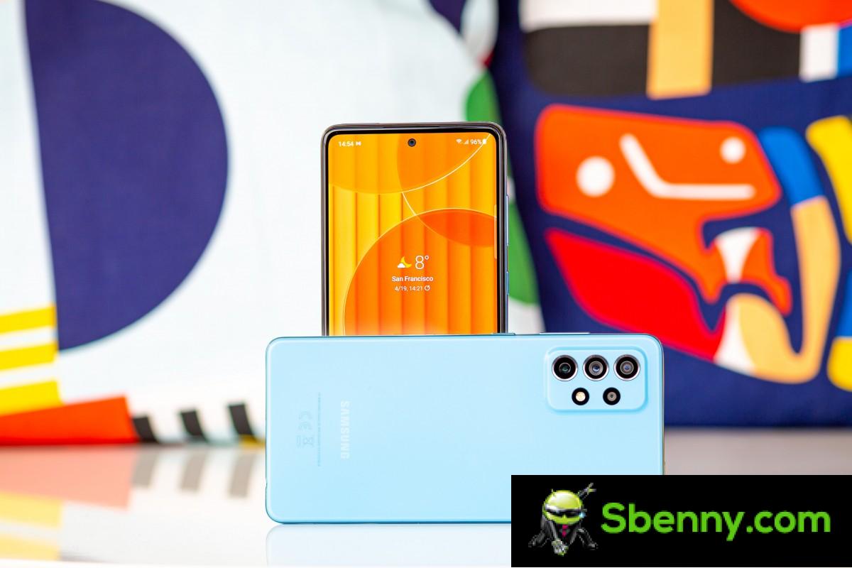 Samsung Galaxy A72 receives its latest major OS update to Android 14