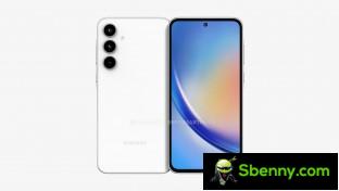 Leaked renderings of the Samsung Galaxy A35