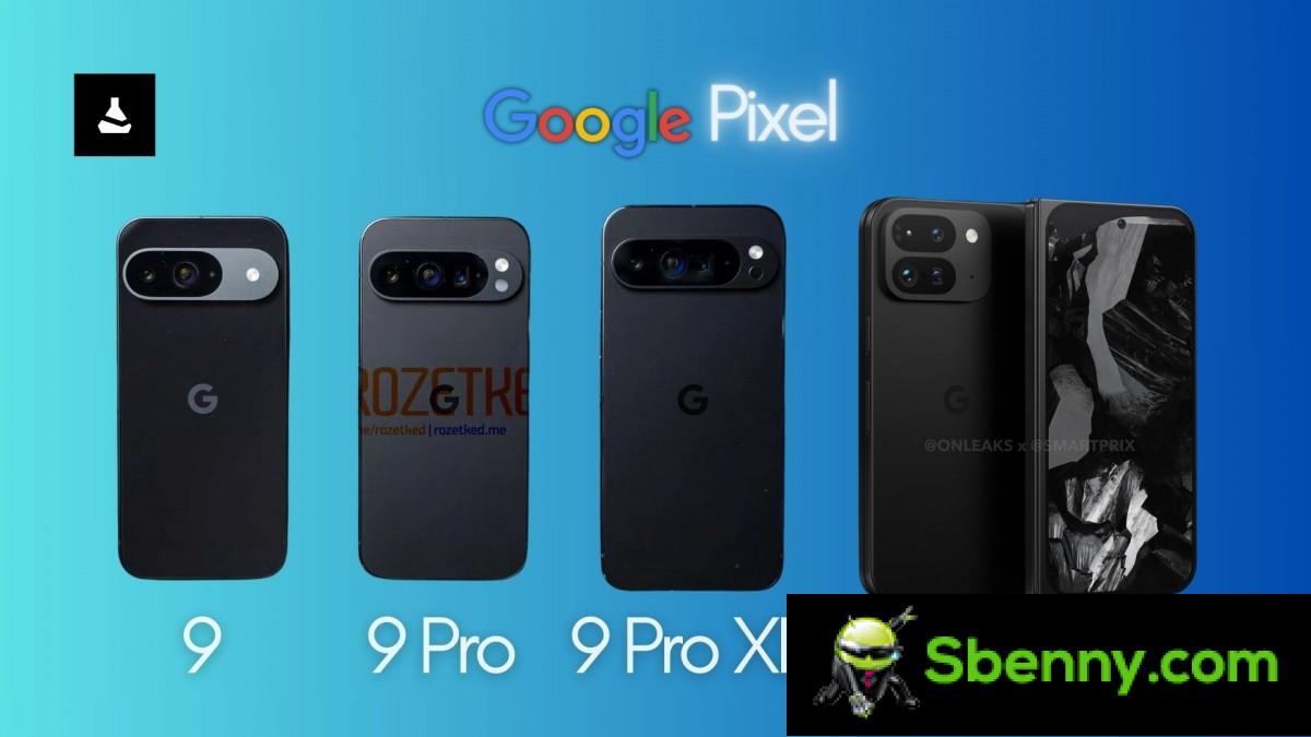 Google Pixel 9, Pixel 9 Pro, Pixel 9 Pro XL, and Pixel 9 Pro Fold prices leak