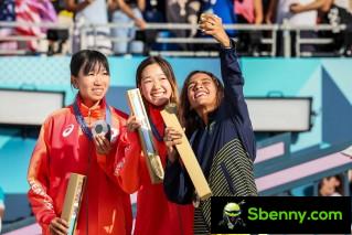 Selected moments from the Victory Selfie in Paris 2024