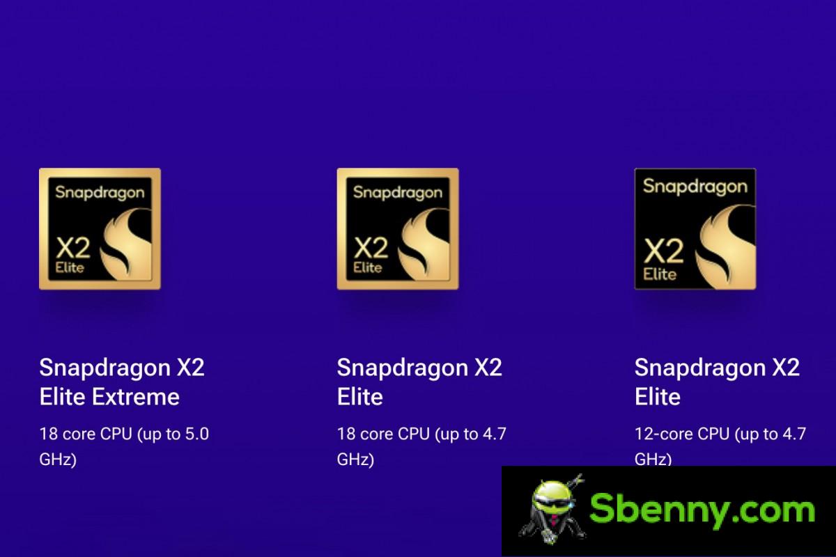 Snapdragon X2 Elite and X2 Elite Extreme announced with considerable performance and efficiency