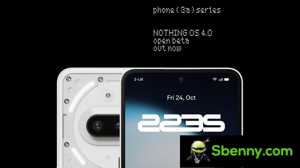 Nothing Phone (3a) and Phone (3a) Pro get Open Beta Nothing OS 4.0 based on Android 16