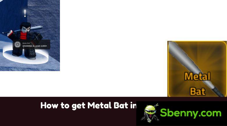 How to get the metal bat in Rogue Piece