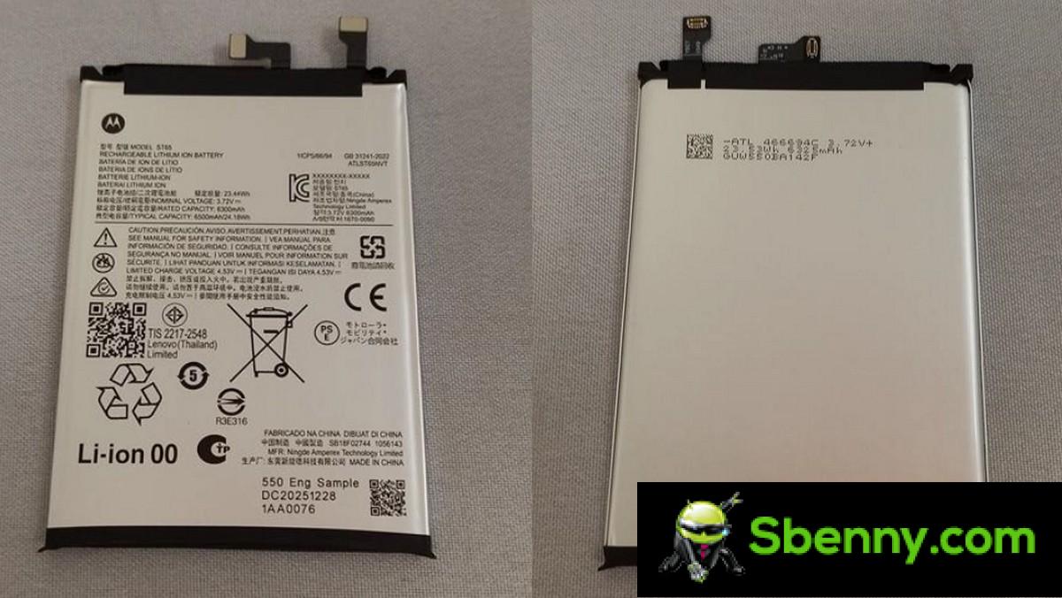 The new Motorola Edge 70 phone comes certified with 6,500 mAh battery