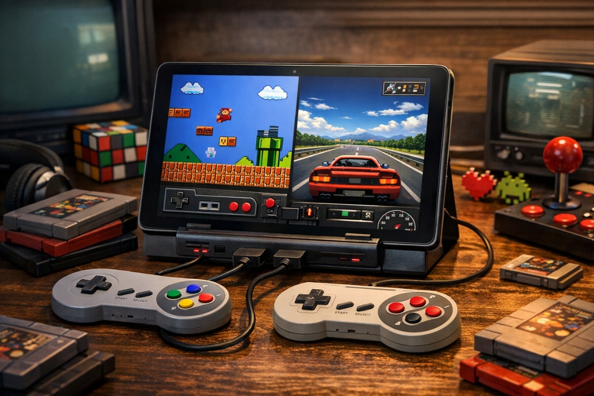 How to turn your old tablet into a retro game console