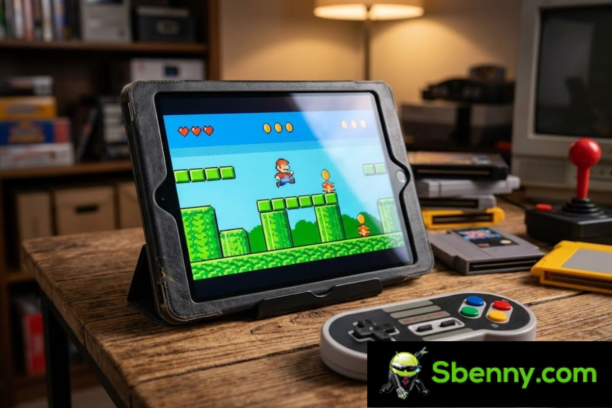 Turn your tablet into a retro gaming center