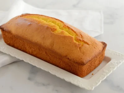 Soft yogurt plumcake