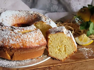 Lemon donut: the trick to making it soft and fragrant