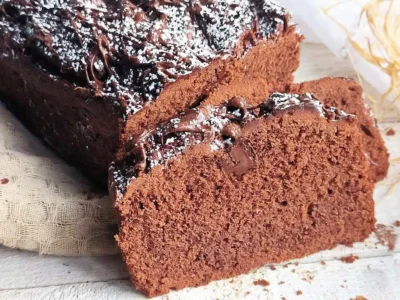 Chocolate plumcake with Greek yogurt