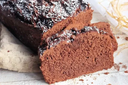 Chocolate plumcake with Greek yogurt