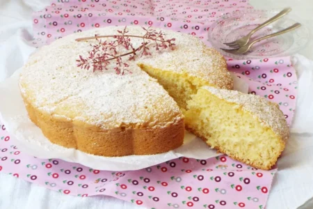 Water cake without butter