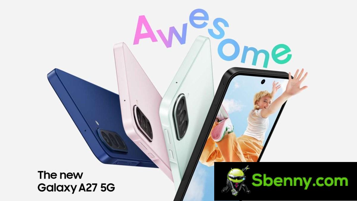 Samsung Galaxy A27 5G arrives with thinner bezels and a punch-hole camera